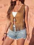 Women's Spring and Summer Casual Vacation Western Vest