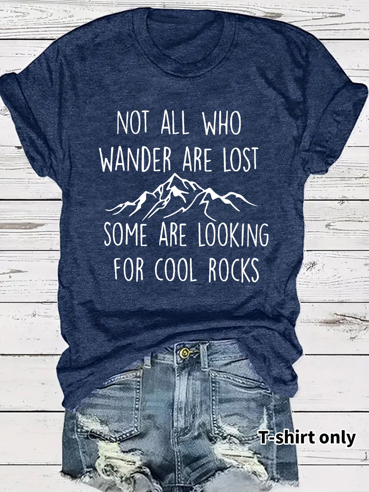 Not all WHO WANDER ARE LOST Short Sleeves