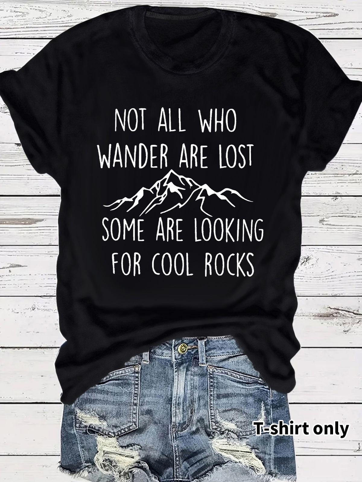 Not all WHO WANDER ARE LOST Short Sleeves