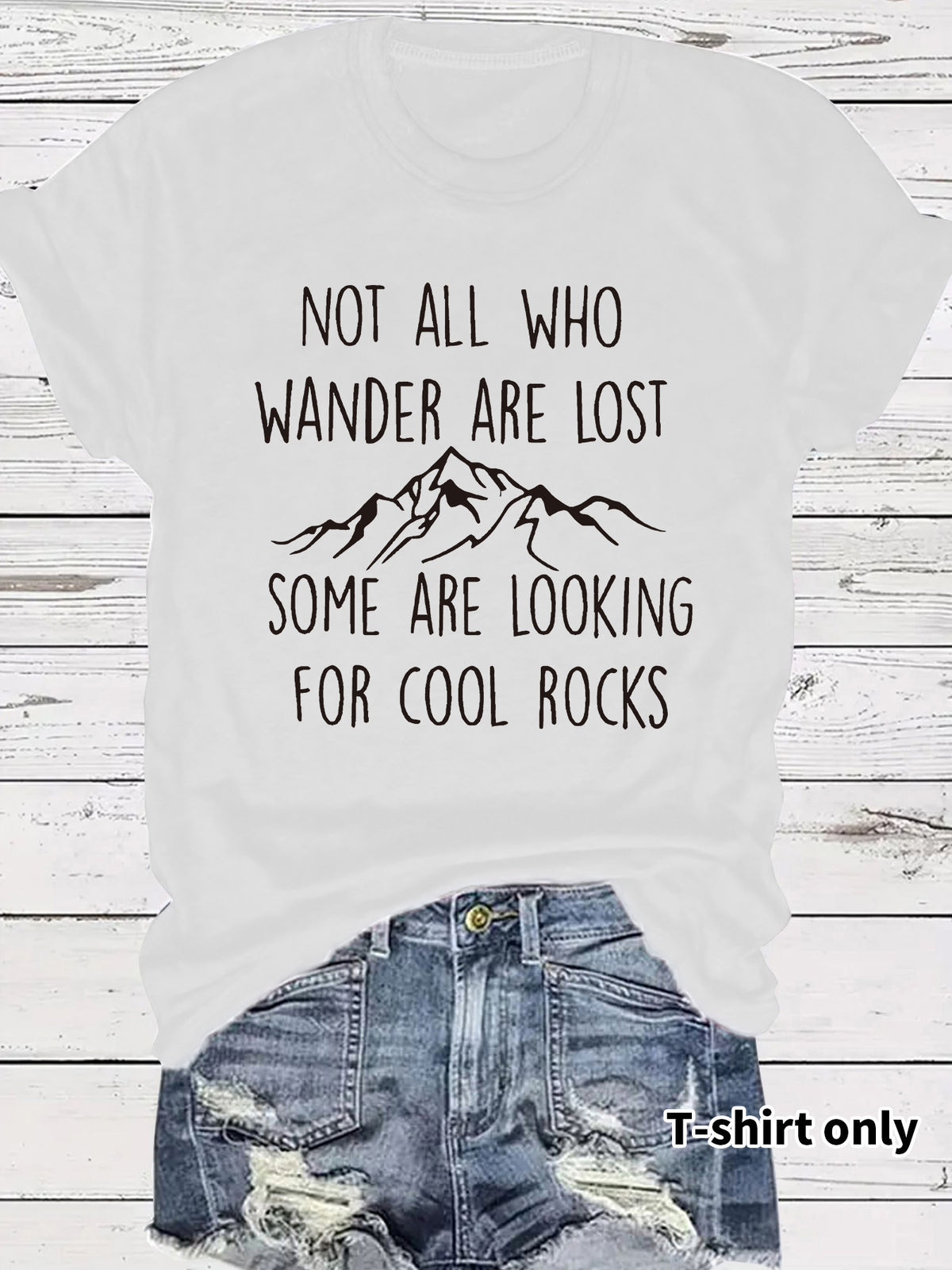 Not all WHO WANDER ARE LOST Short Sleeves