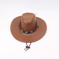 Jazz hat for men and women, spring and autumn outdoor sun protection hat, travel knight hat, western cowboy hat