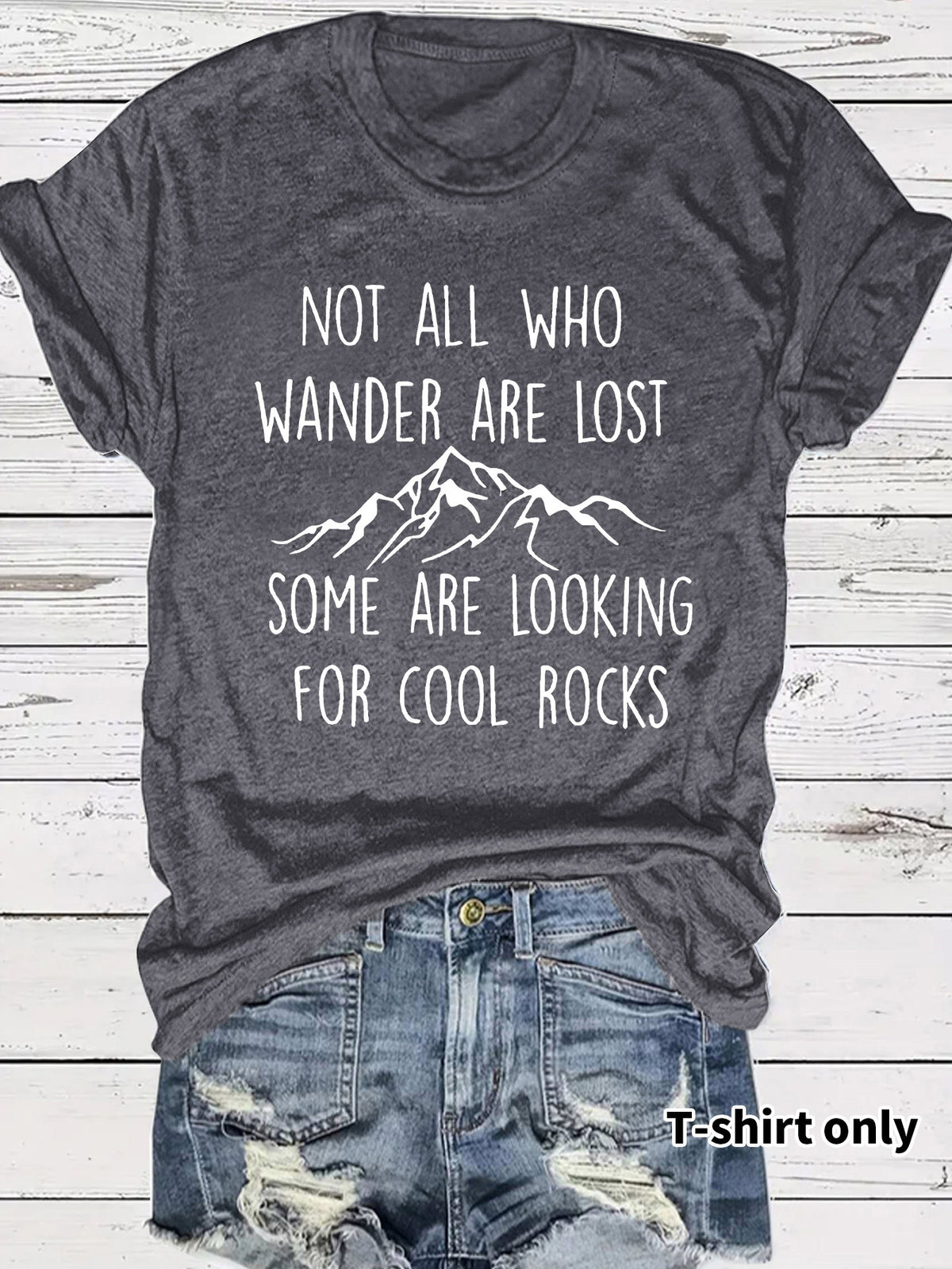 Not all WHO WANDER ARE LOST Short Sleeves