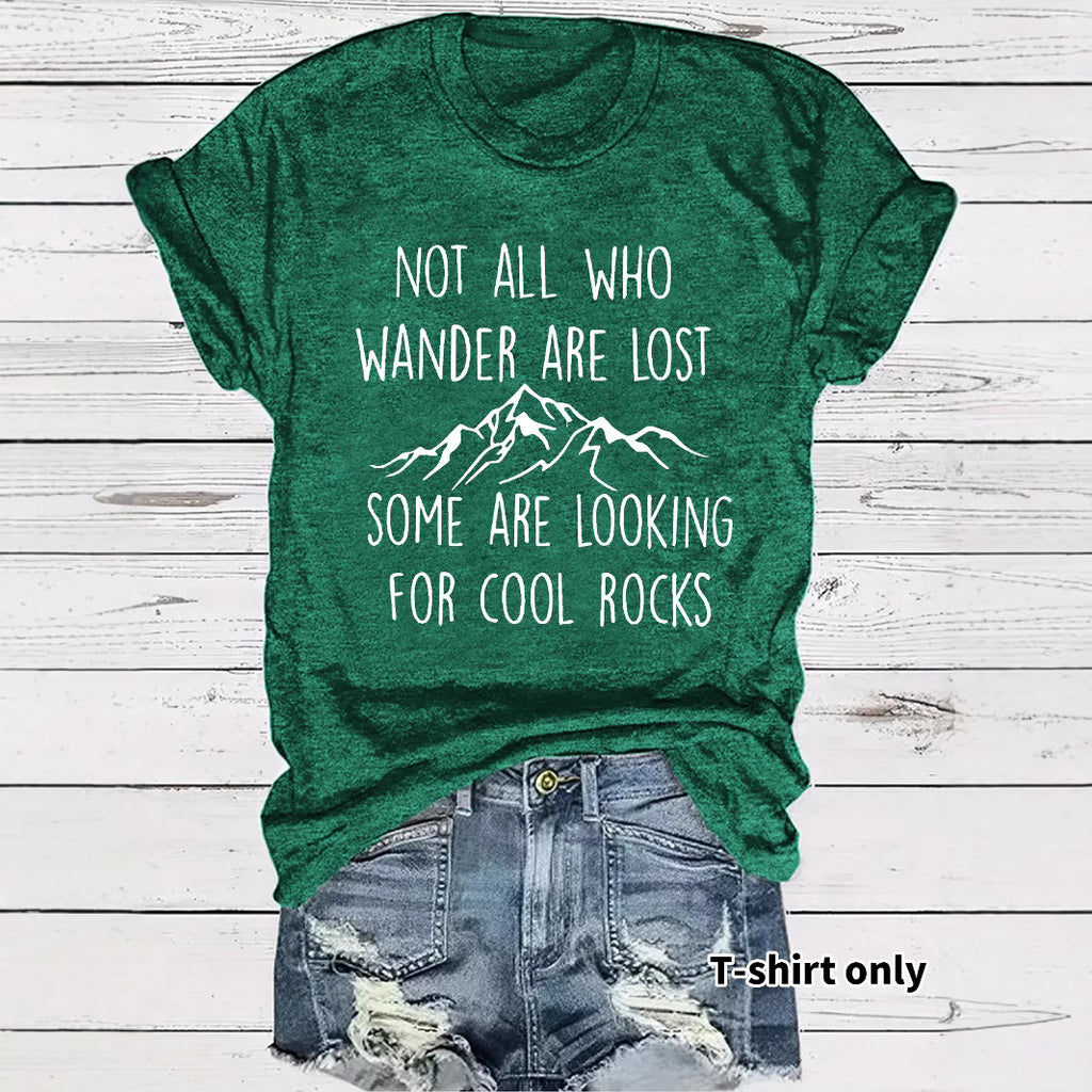 Not all WHO WANDER ARE LOST Short Sleeves