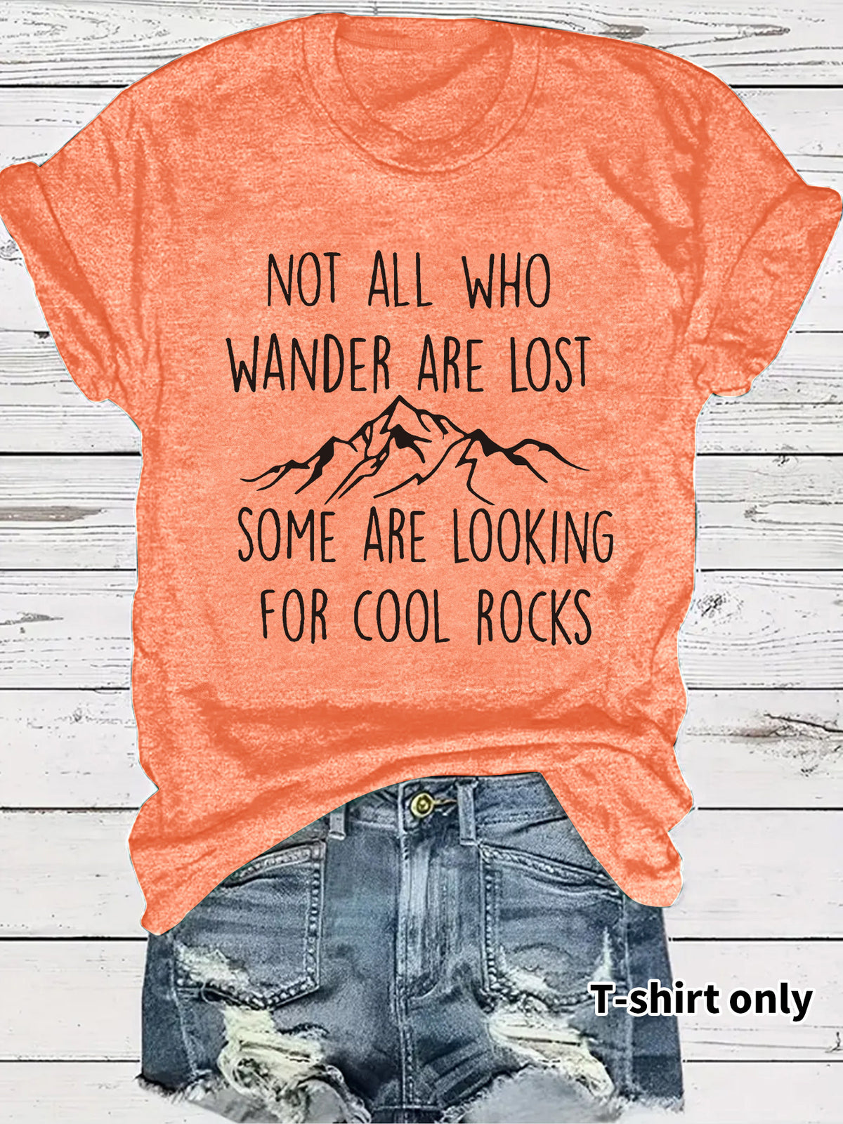 Not all WHO WANDER ARE LOST Short Sleeves