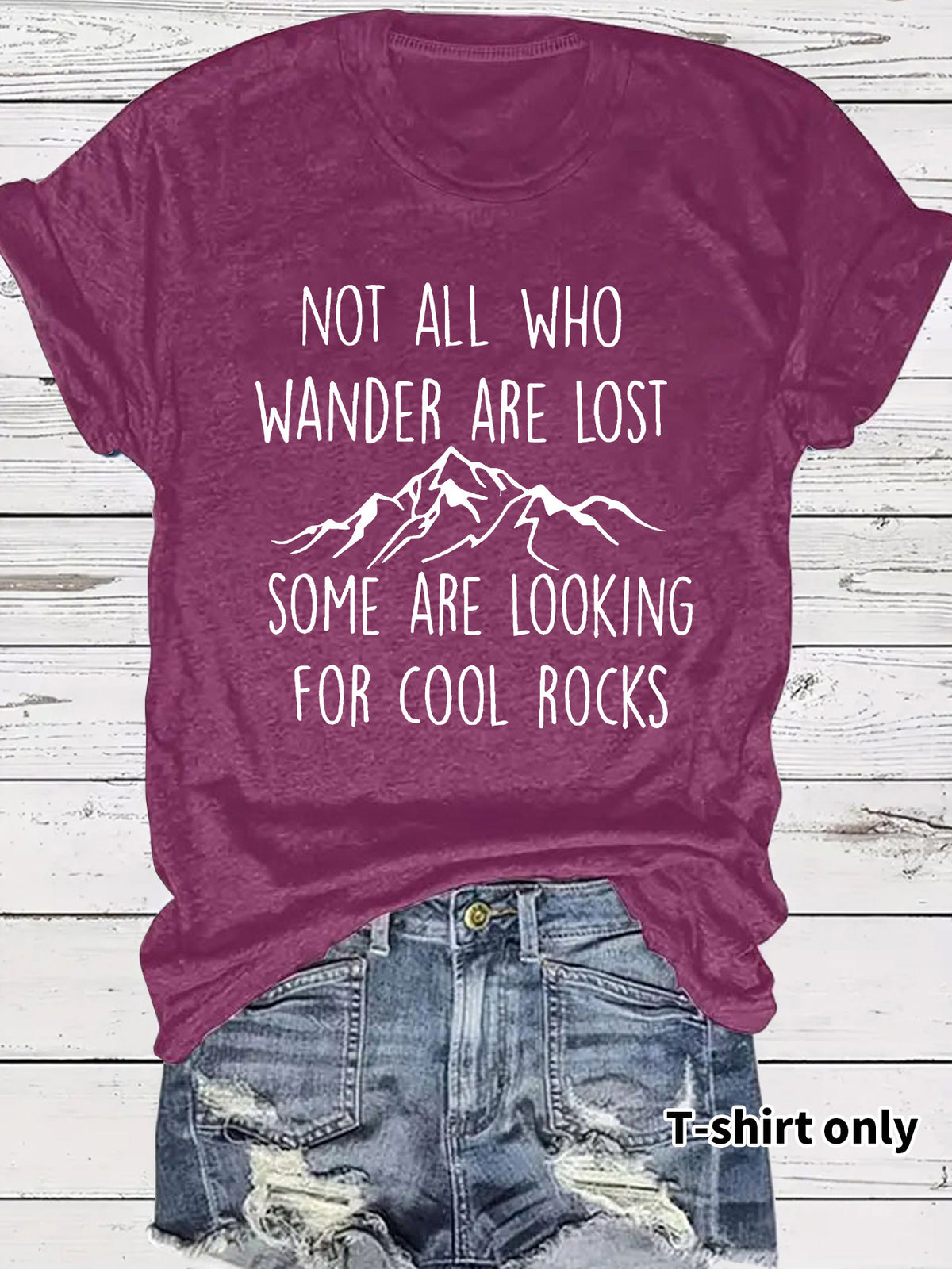 Not all WHO WANDER ARE LOST Short Sleeves