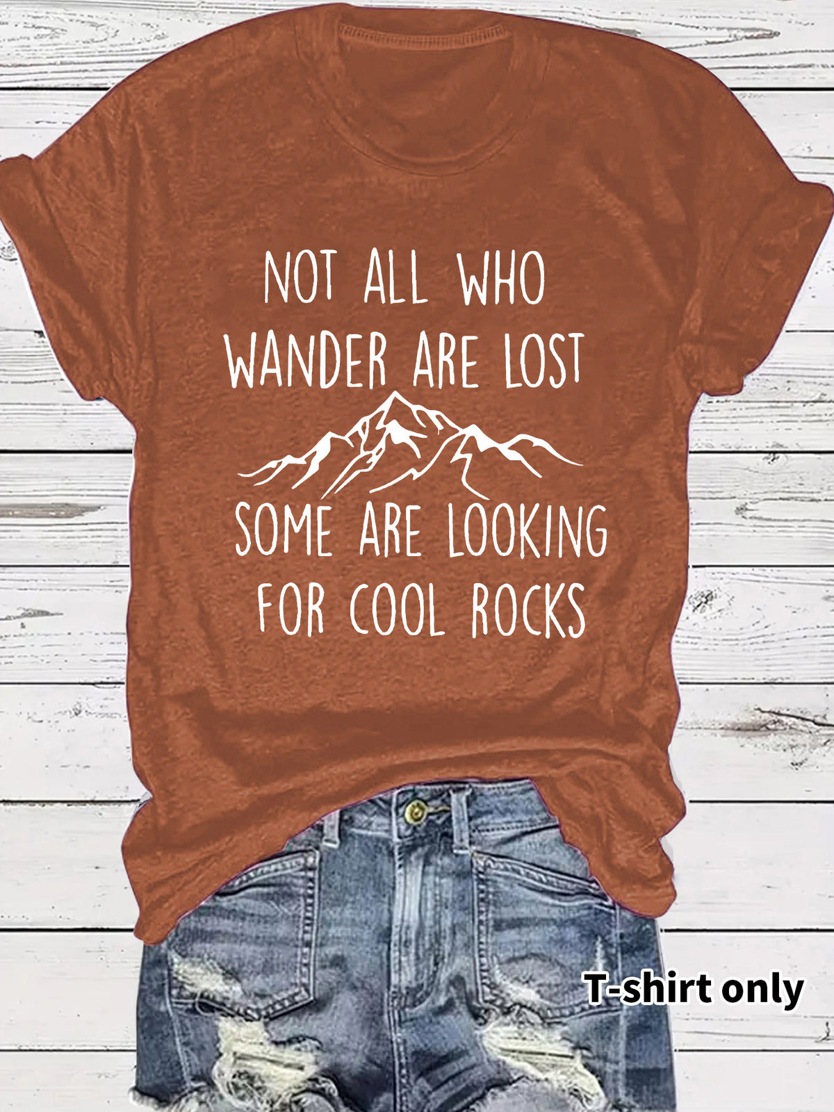 Not all WHO WANDER ARE LOST Short Sleeves