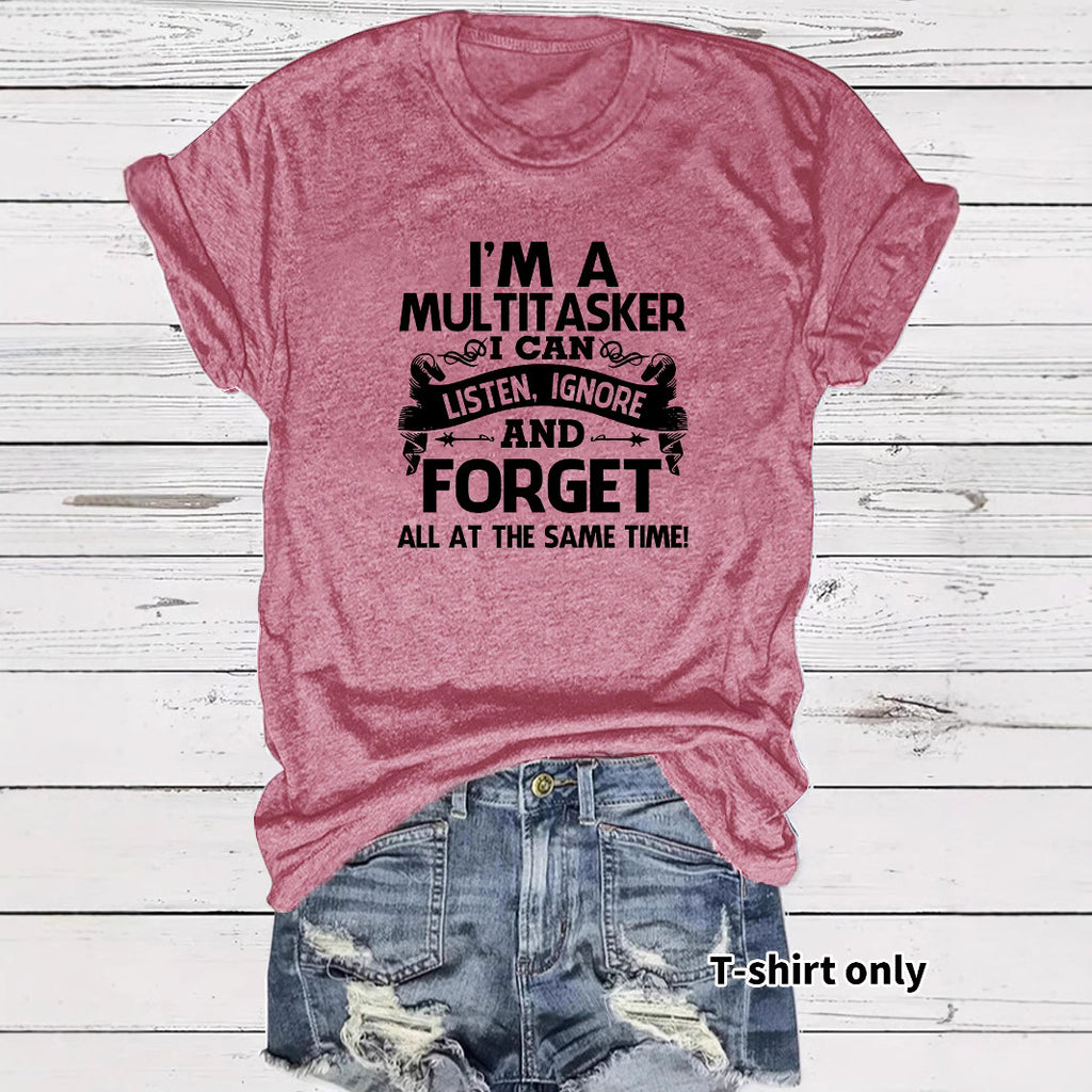 I'MA LIS MUL FOR ALL Roundneck Short Sleeve