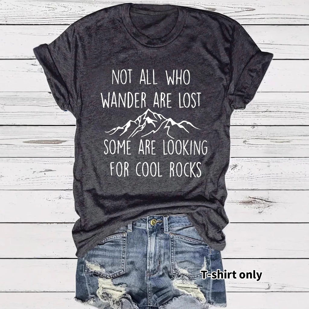Not all WHO WANDER ARE LOST Short Sleeves