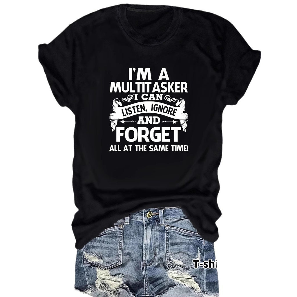 I'MA LIS MUL FOR ALL Roundneck Short Sleeve