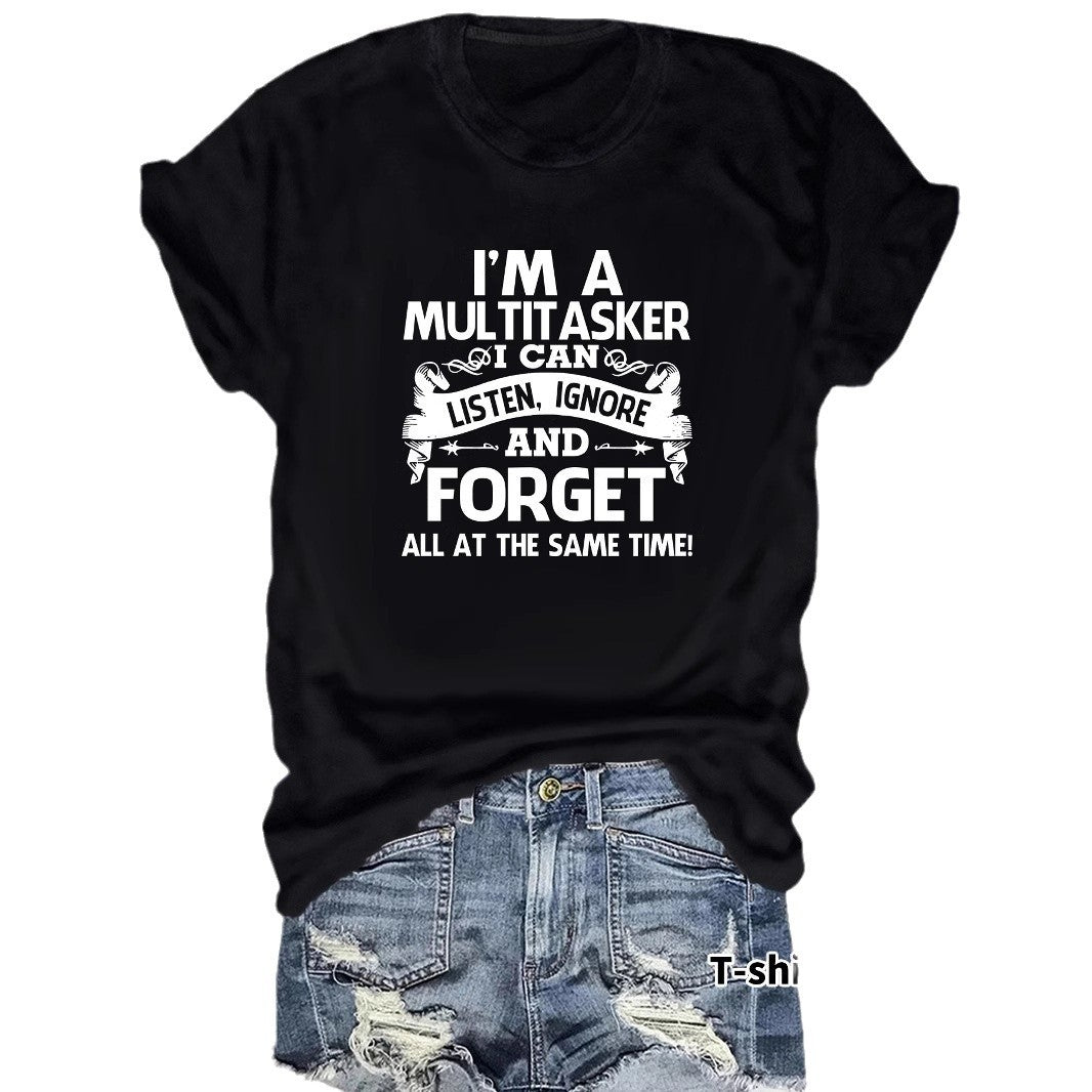 I'MA LIS MUL FOR ALL Roundneck Short Sleeve