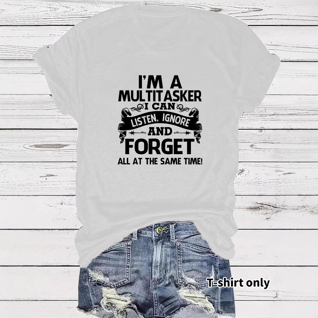 I'MA LIS MUL FOR ALL Roundneck Short Sleeve