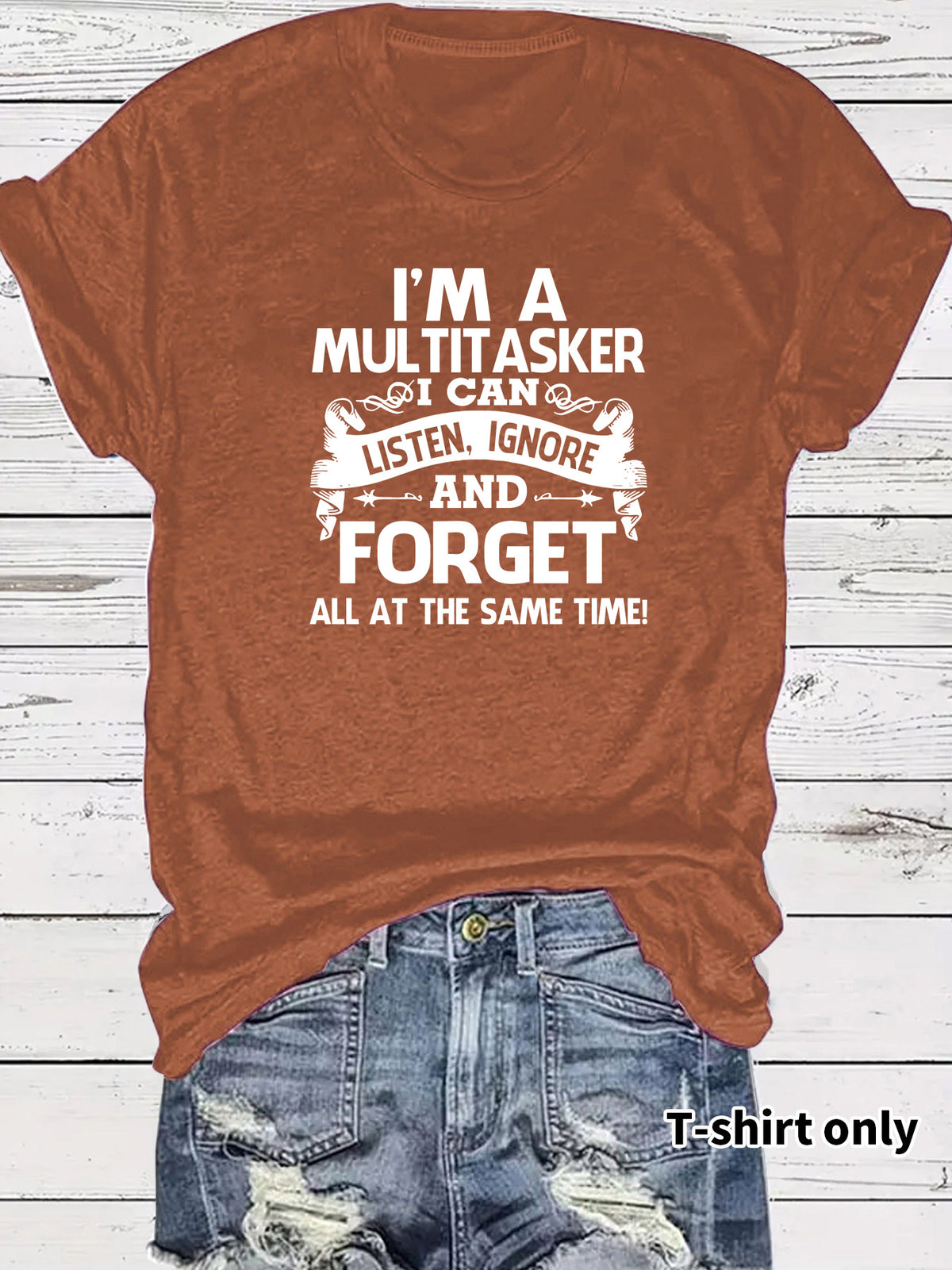 I'MA LIS MUL FOR ALL Roundneck Short Sleeve