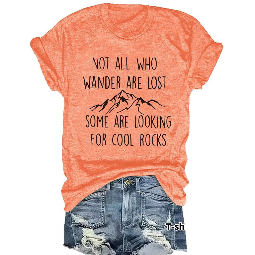 Not all WHO WANDER ARE LOST Short Sleeves