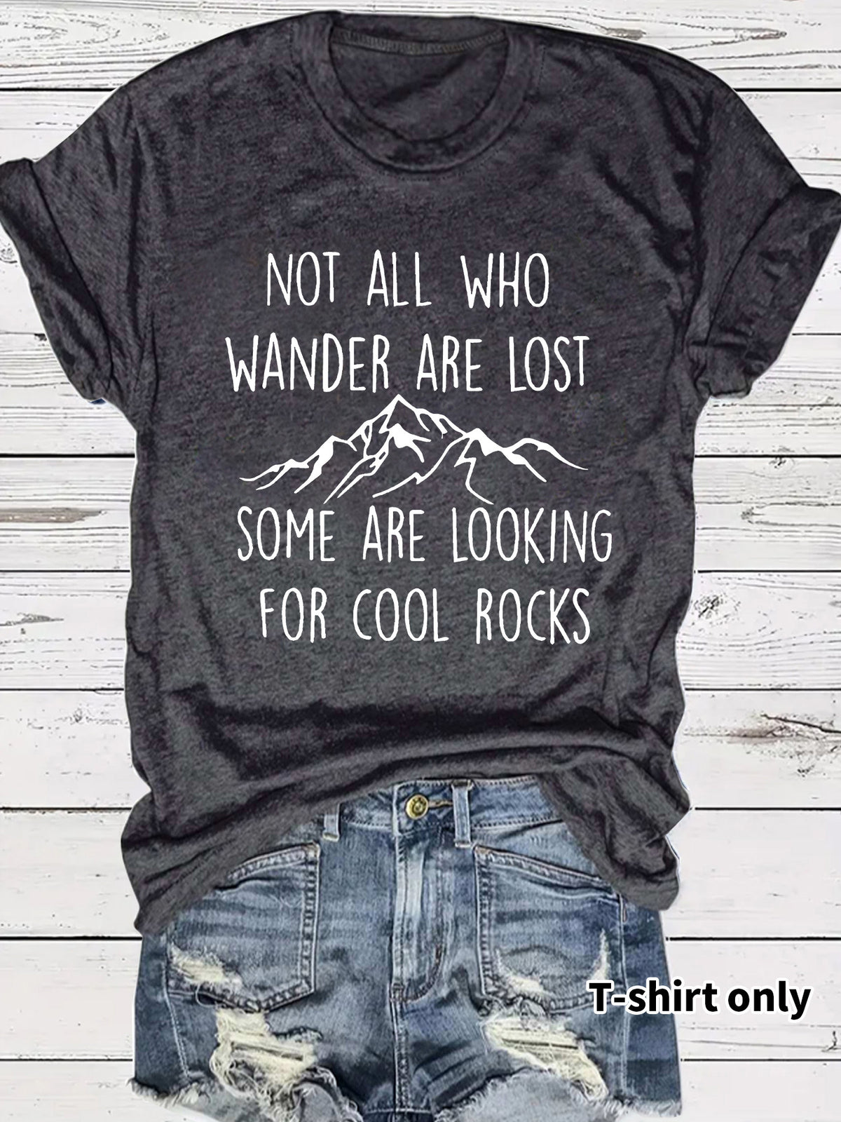 Not all WHO WANDER ARE LOST Short Sleeves