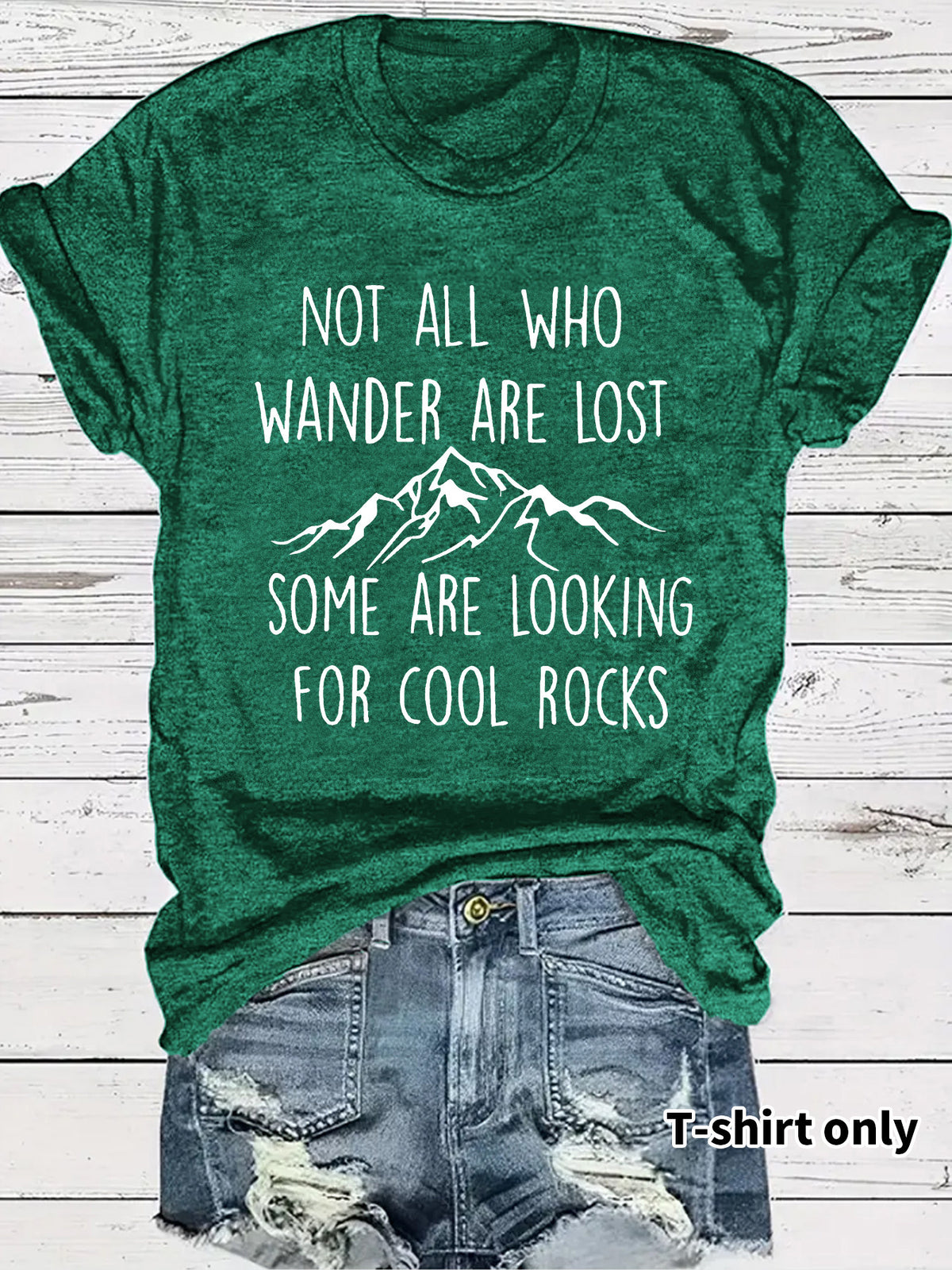 Not all WHO WANDER ARE LOST Short Sleeves