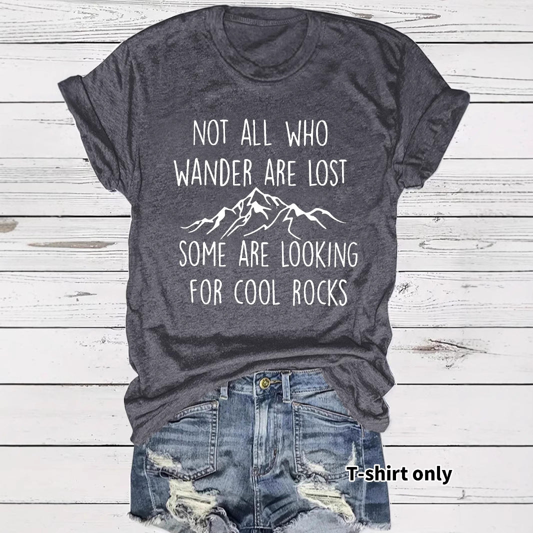 Not all WHO WANDER ARE LOST Short Sleeves
