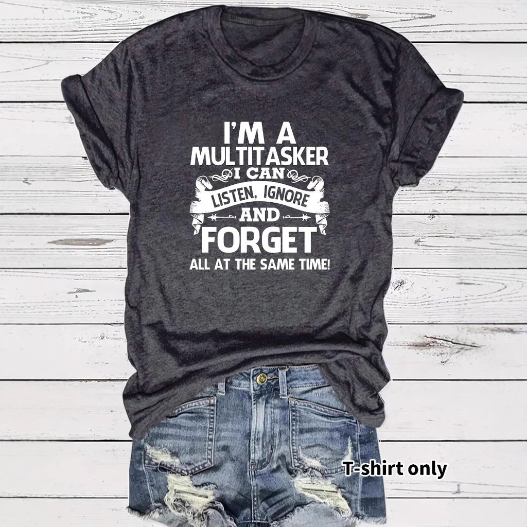 I'MA LIS MUL FOR ALL Roundneck Short Sleeve